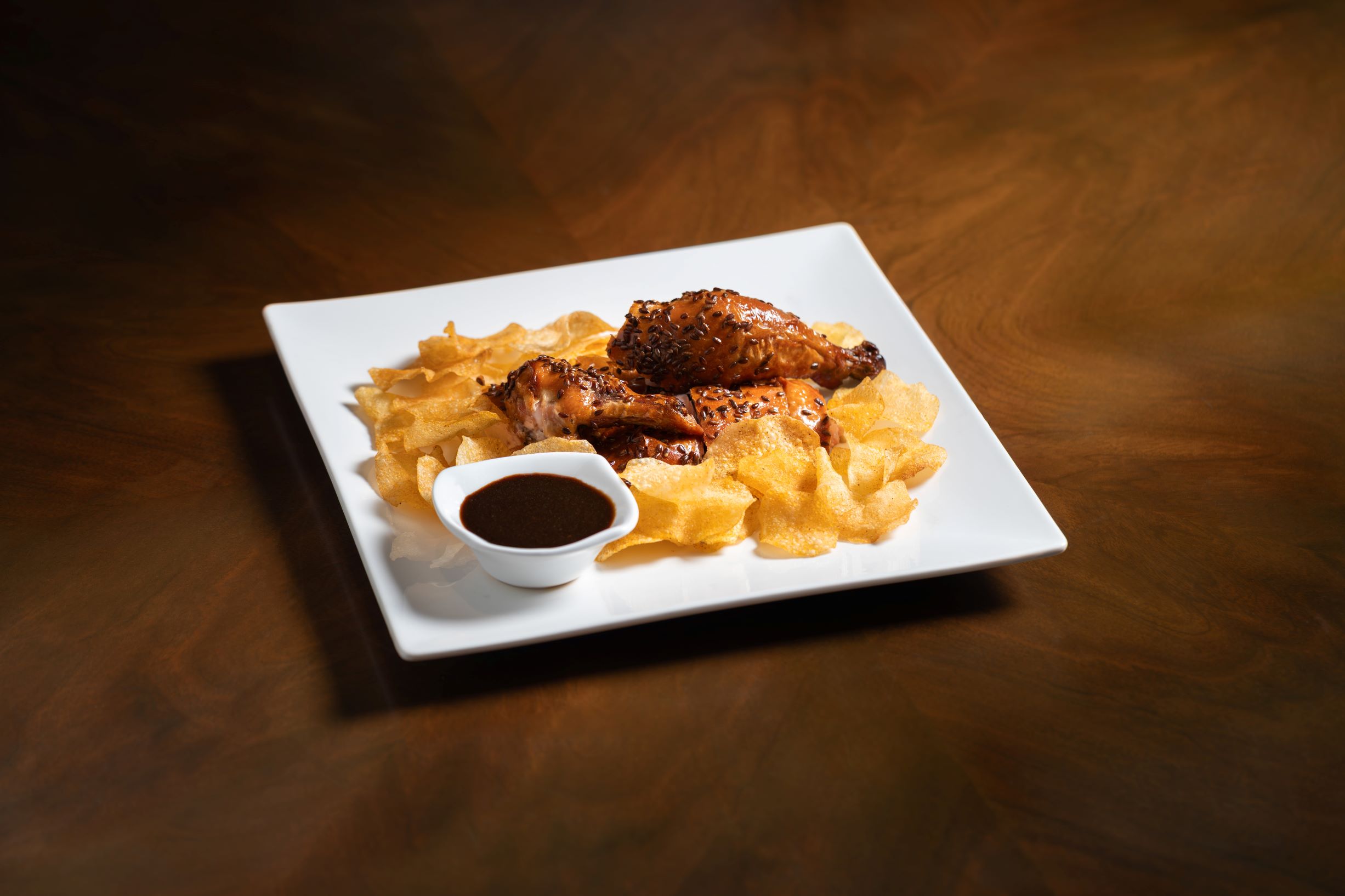 Roasted Chicken with Flaxseed
